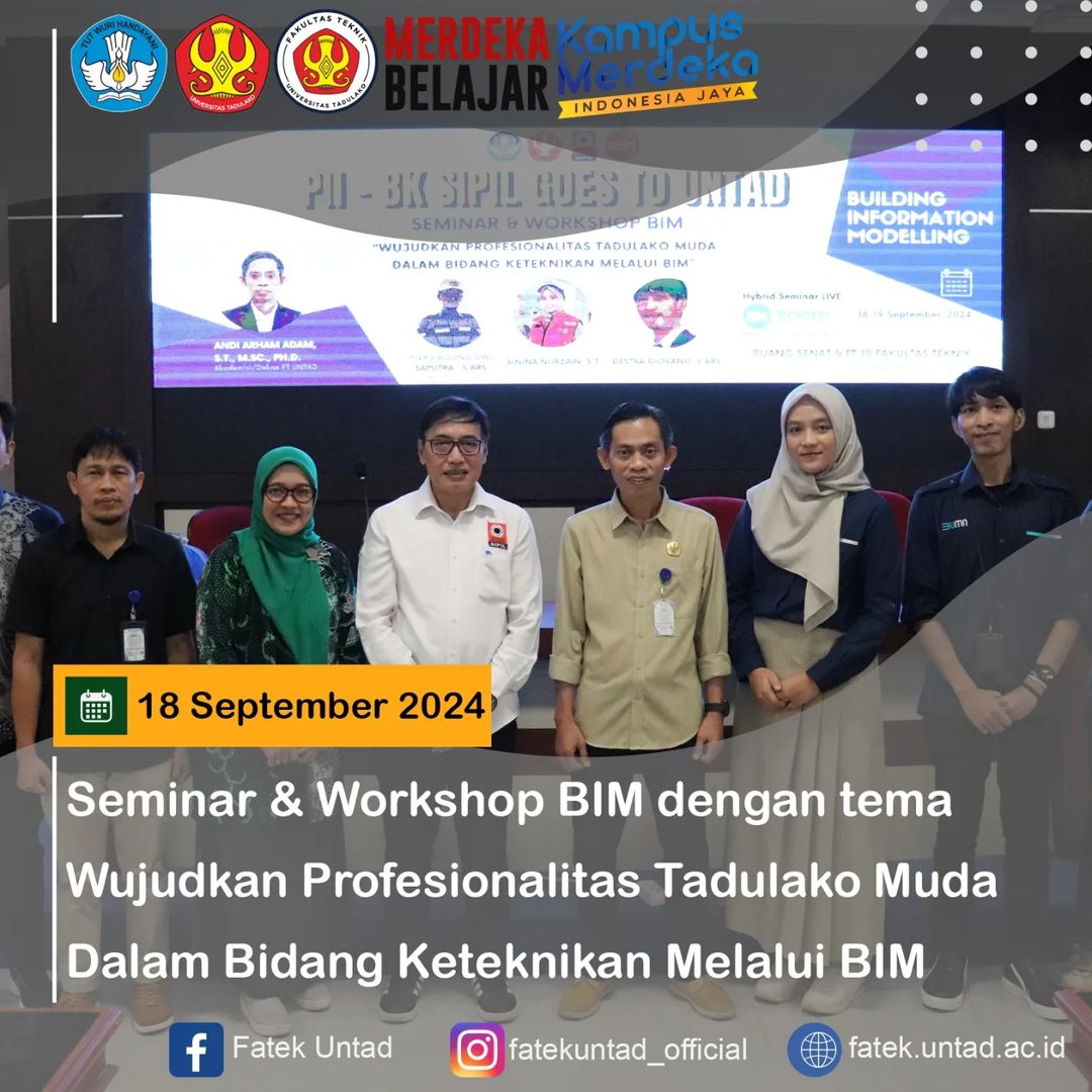 Seminar & Workshop Building Information Modelling (BIM)